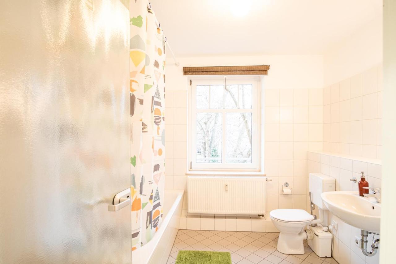 Helle Ferienwohnung Im Hinterhof Drezda Kültér fotó