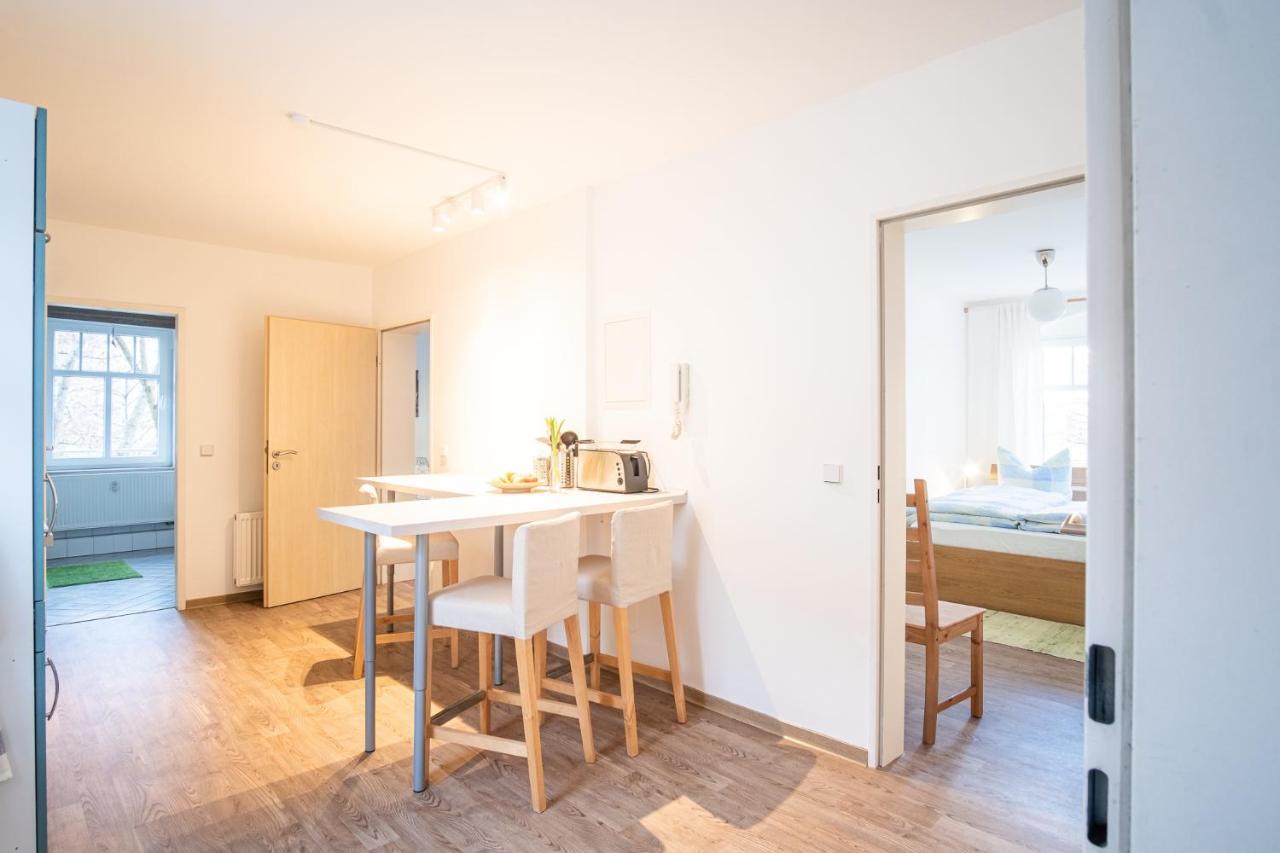 Helle Ferienwohnung Im Hinterhof Drezda Kültér fotó